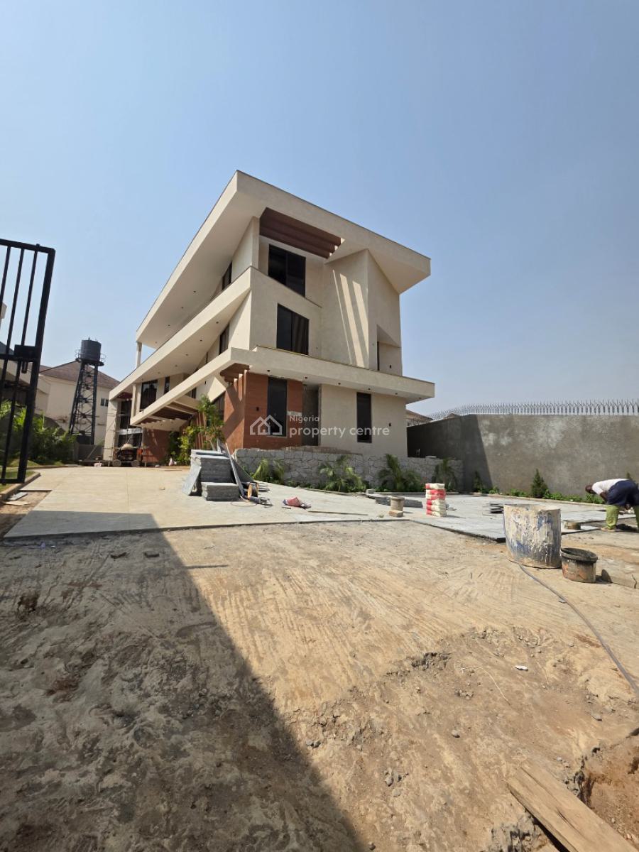 Massive 6 Bedroom Detached Duplex with Elevator ( Semi-finished), Diplomatic Zone, Katampe Extension, Katampe, Abuja, Detached Duplex for Sale