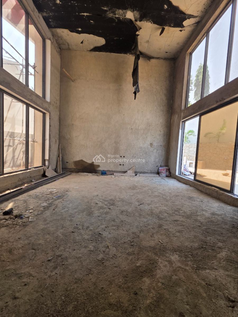 Massive 6 Bedroom Detached Duplex with Elevator ( Semi-finished), Diplomatic Zone, Katampe Extension, Katampe, Abuja, Detached Duplex for Sale