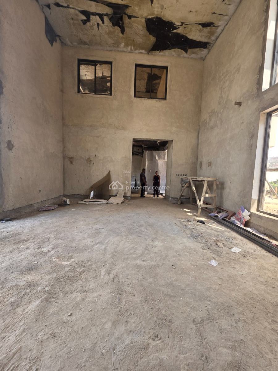 Massive 6 Bedroom Detached Duplex with Elevator ( Semi-finished), Diplomatic Zone, Katampe Extension, Katampe, Abuja, Detached Duplex for Sale