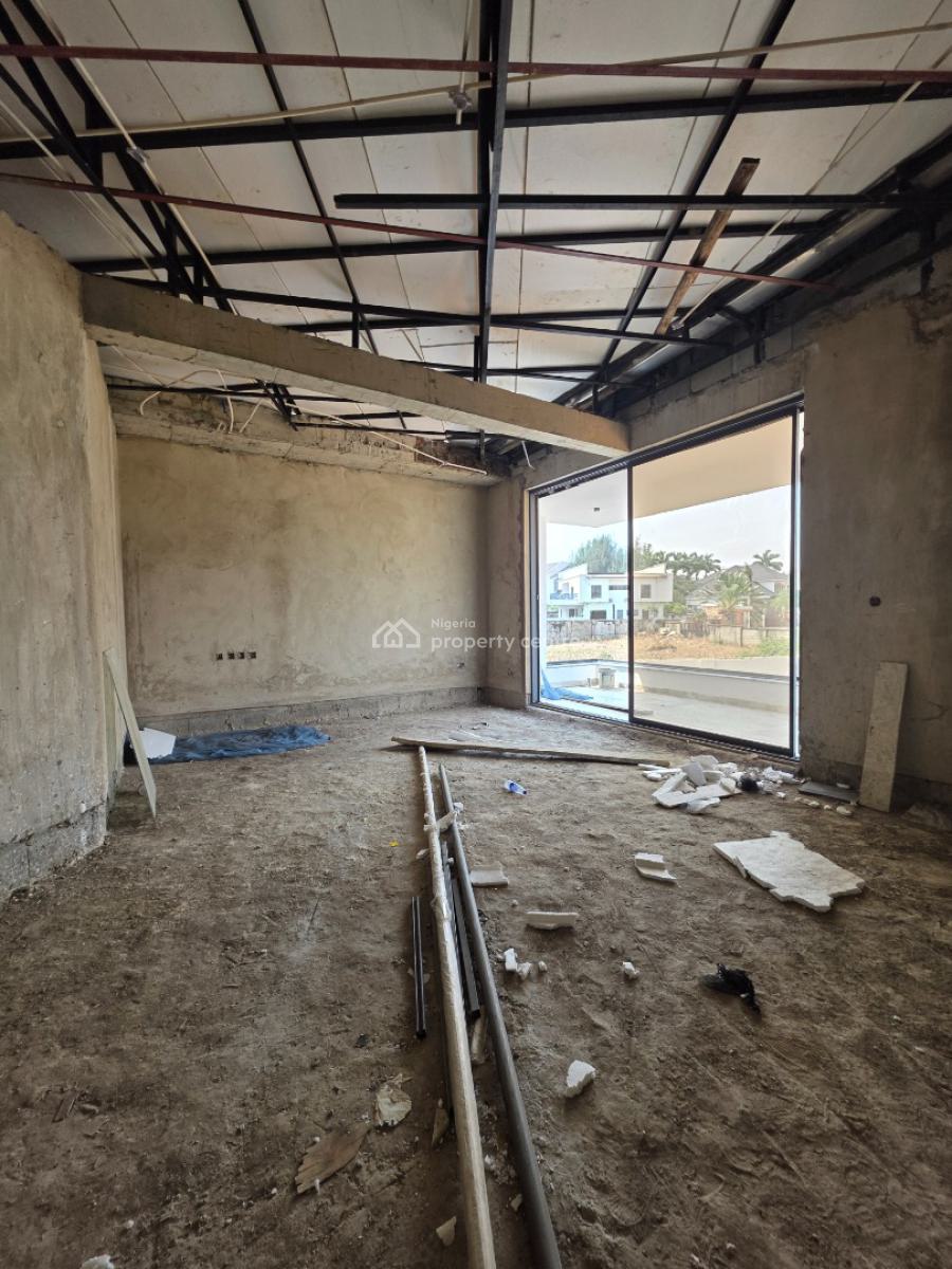 Massive 6 Bedroom Detached Duplex with Elevator ( Semi-finished), Diplomatic Zone, Katampe Extension, Katampe, Abuja, Detached Duplex for Sale