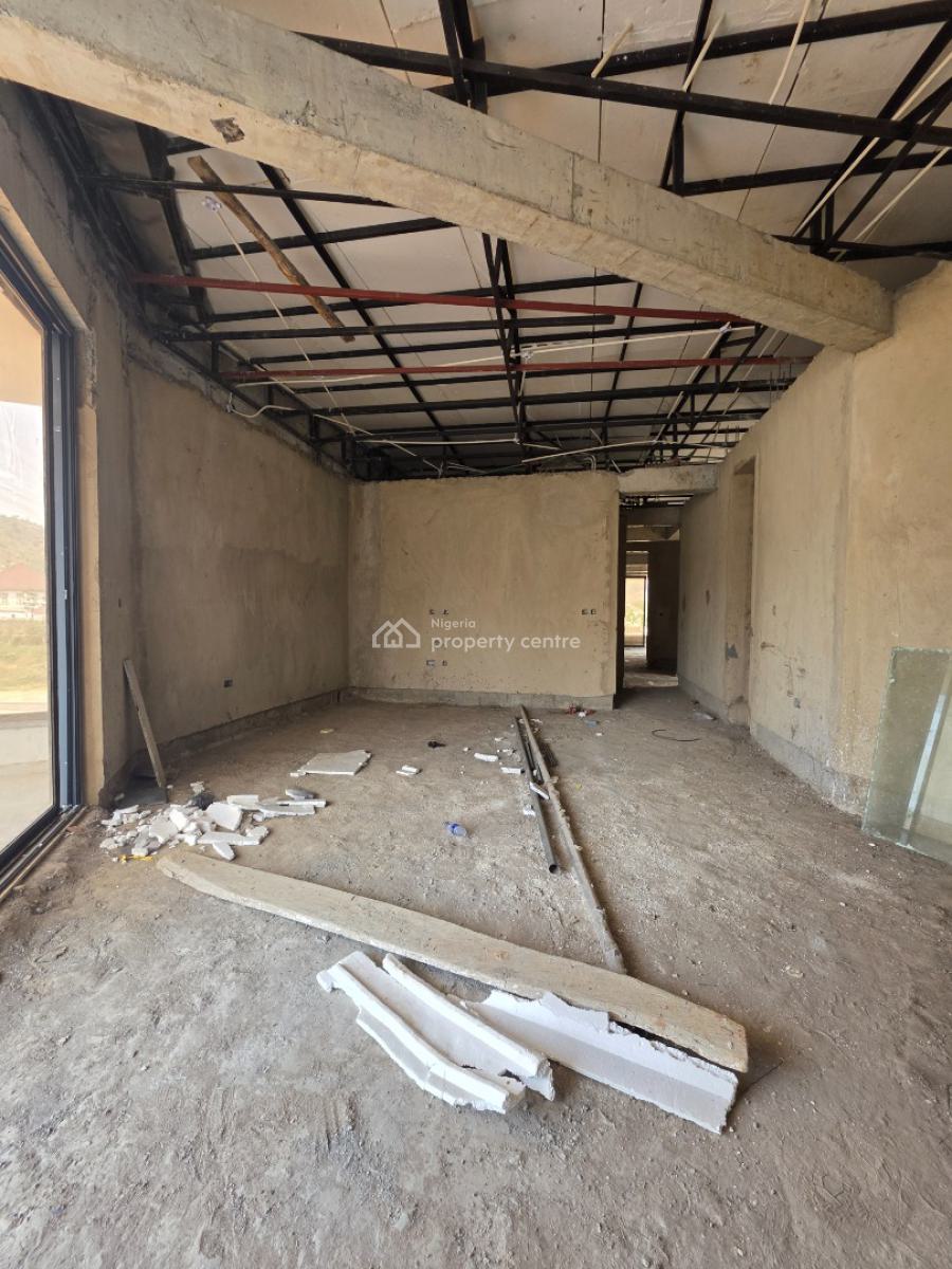 Massive 6 Bedroom Detached Duplex with Elevator ( Semi-finished), Diplomatic Zone, Katampe Extension, Katampe, Abuja, Detached Duplex for Sale