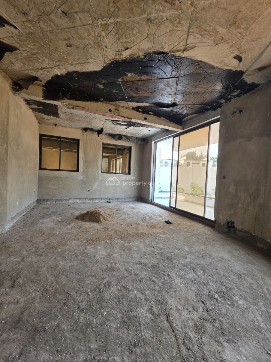 Massive 6 Bedroom Detached Duplex with Elevator ( Semi-finished), Diplomatic Zone, Katampe Extension, Katampe, Abuja, Detached Duplex for Sale