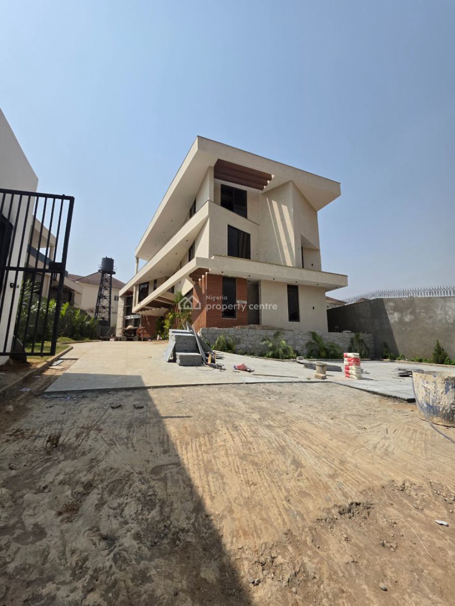 Massive 6 Bedroom Detached Duplex with Elevator ( Semi-finished), Diplomatic Zone, Katampe Extension, Katampe, Abuja, Detached Duplex for Sale
