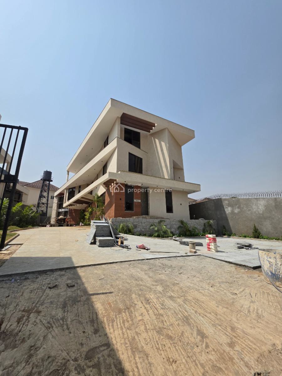 Massive 6 Bedroom Detached Duplex with Elevator ( Semi-finished), Diplomatic Zone, Katampe Extension, Katampe, Abuja, Detached Duplex for Sale