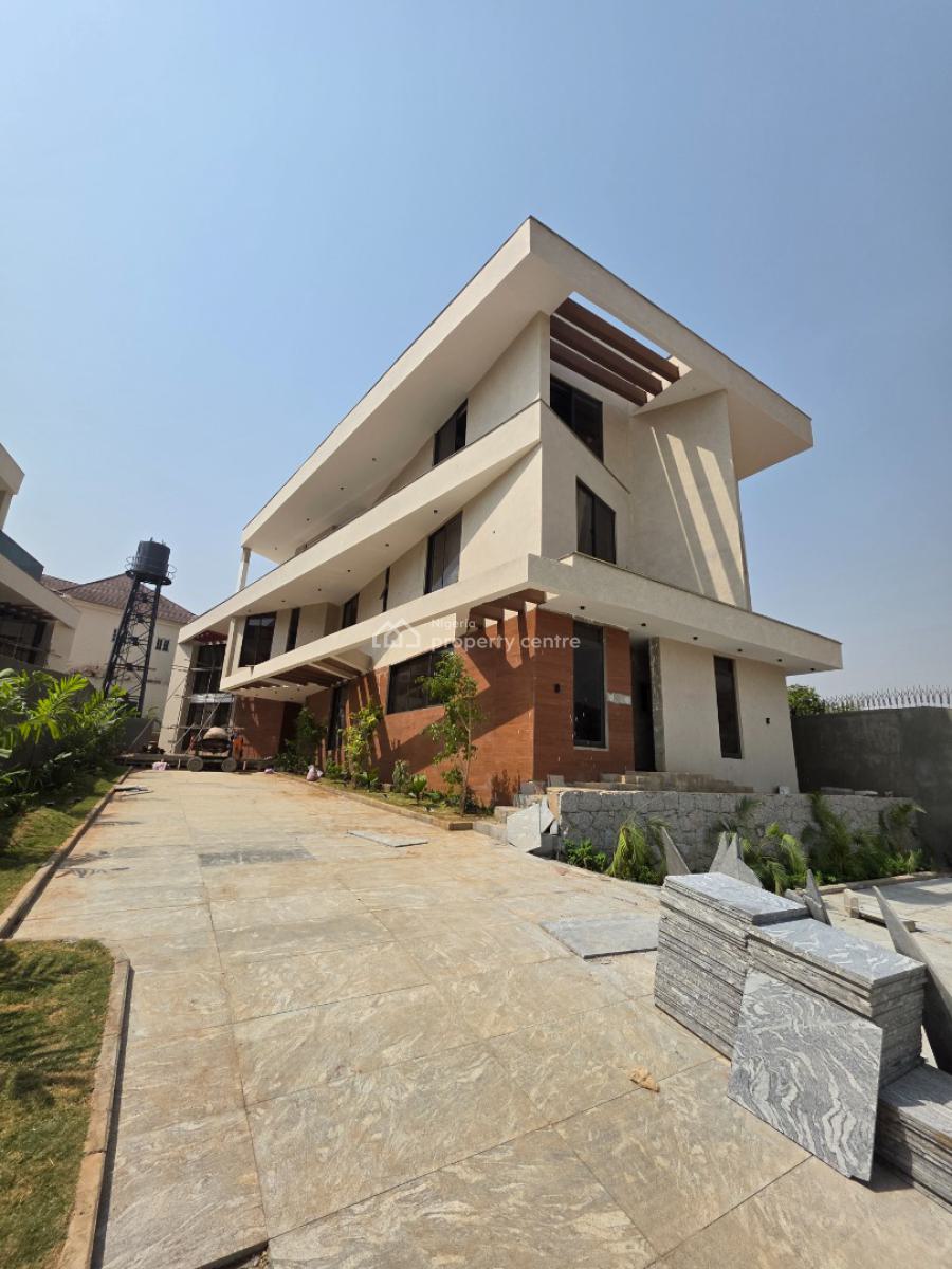 Massive 6 Bedroom Detached Duplex with Elevator ( Semi-finished), Diplomatic Zone, Katampe Extension, Katampe, Abuja, Detached Duplex for Sale