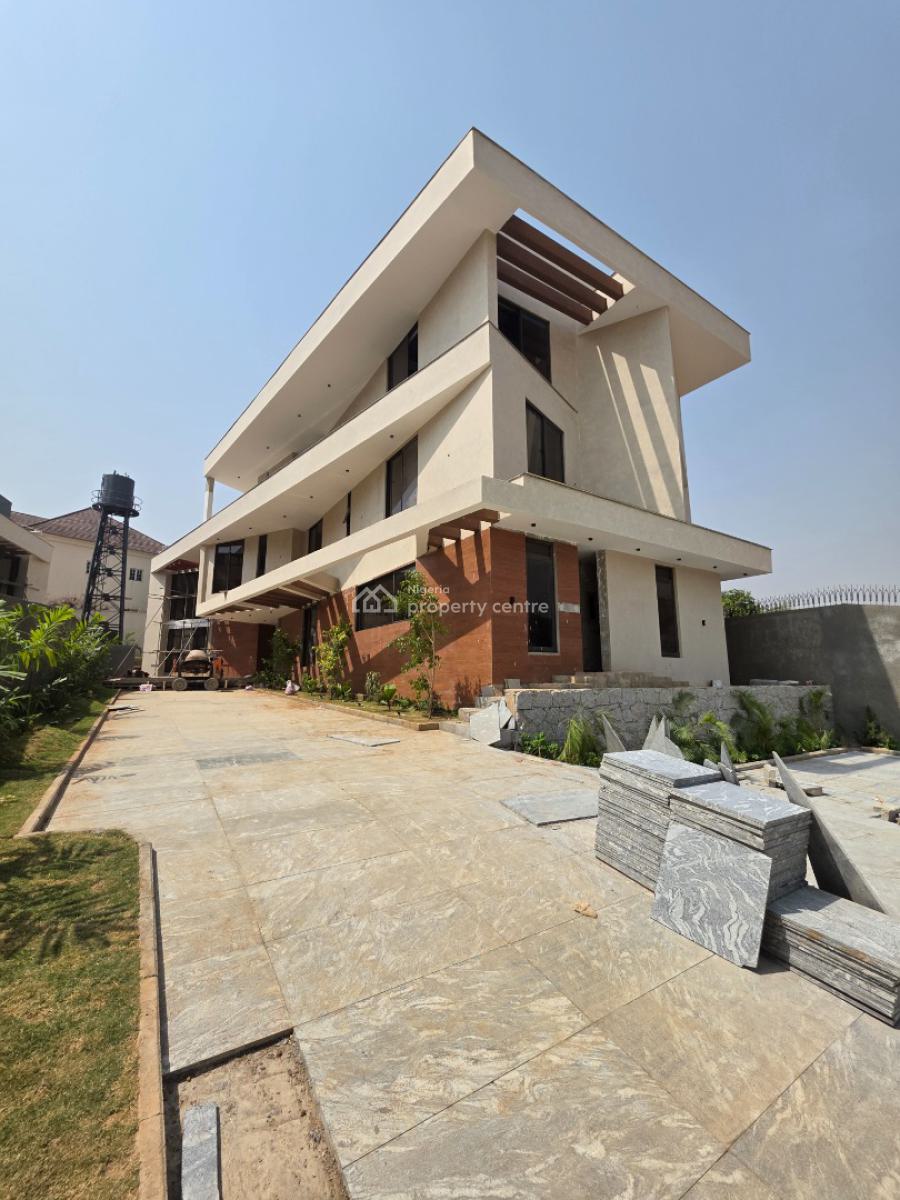 Massive 6 Bedroom Detached Duplex with Elevator ( Semi-finished), Diplomatic Zone, Katampe Extension, Katampe, Abuja, Detached Duplex for Sale