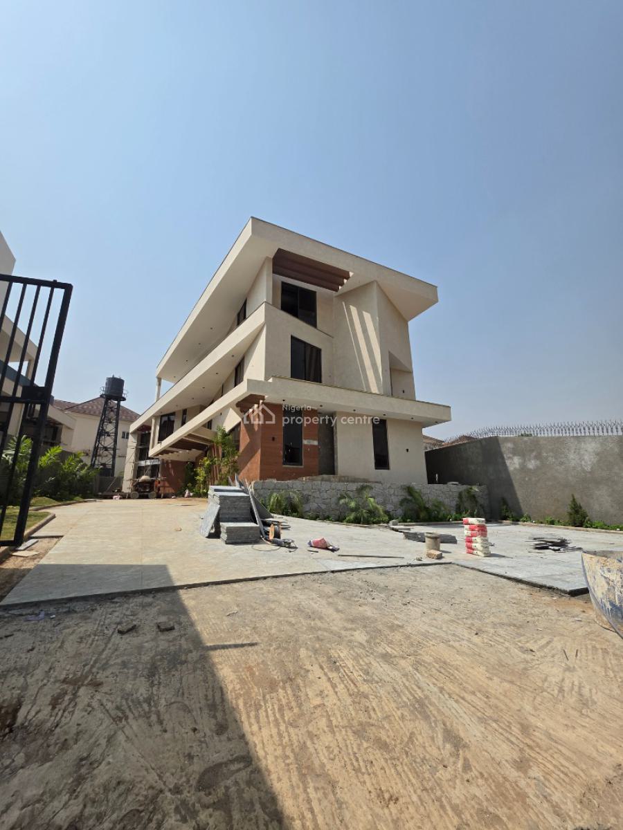 Massive 6 Bedroom Detached Duplex with Elevator ( Semi-finished), Diplomatic Zone, Katampe Extension, Katampe, Abuja, Detached Duplex for Sale