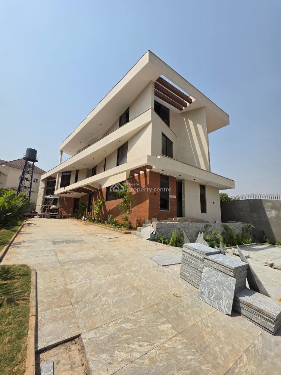 Massive 6 Bedroom Detached Duplex with Elevator ( Semi-finished), Diplomatic Zone, Katampe Extension, Katampe, Abuja, Detached Duplex for Sale