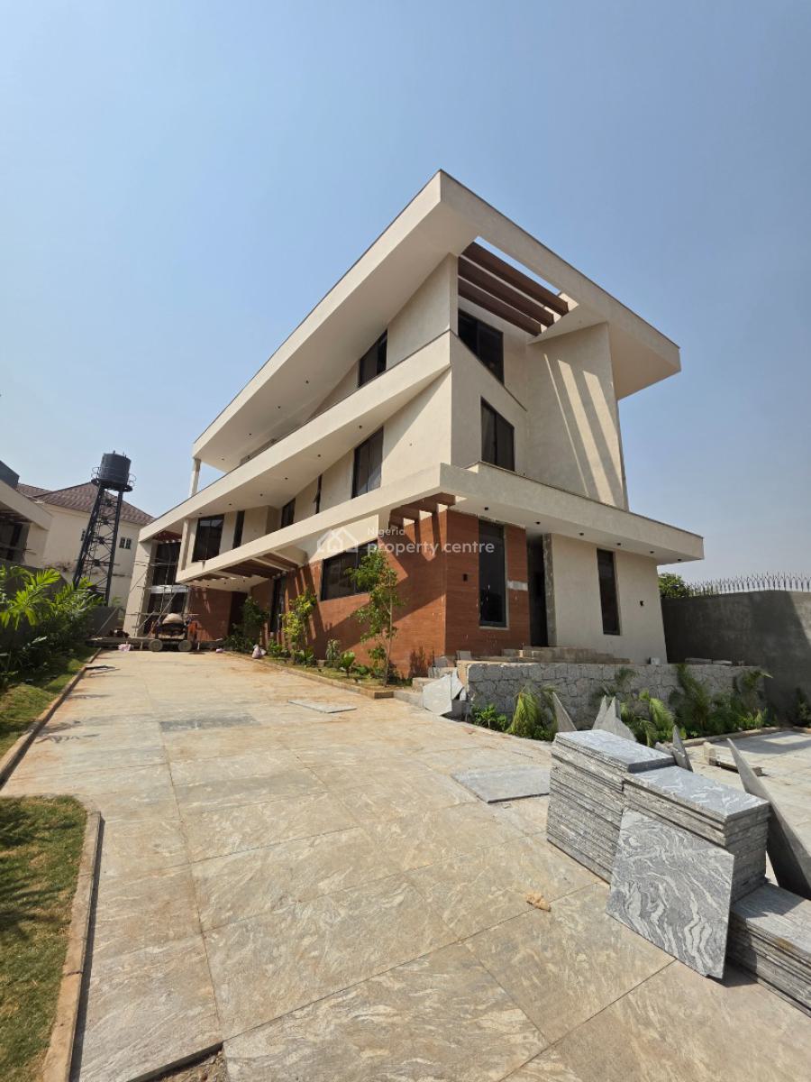Massive 6 Bedroom Detached Duplex with Elevator ( Semi-finished), Diplomatic Zone, Katampe Extension, Katampe, Abuja, Detached Duplex for Sale
