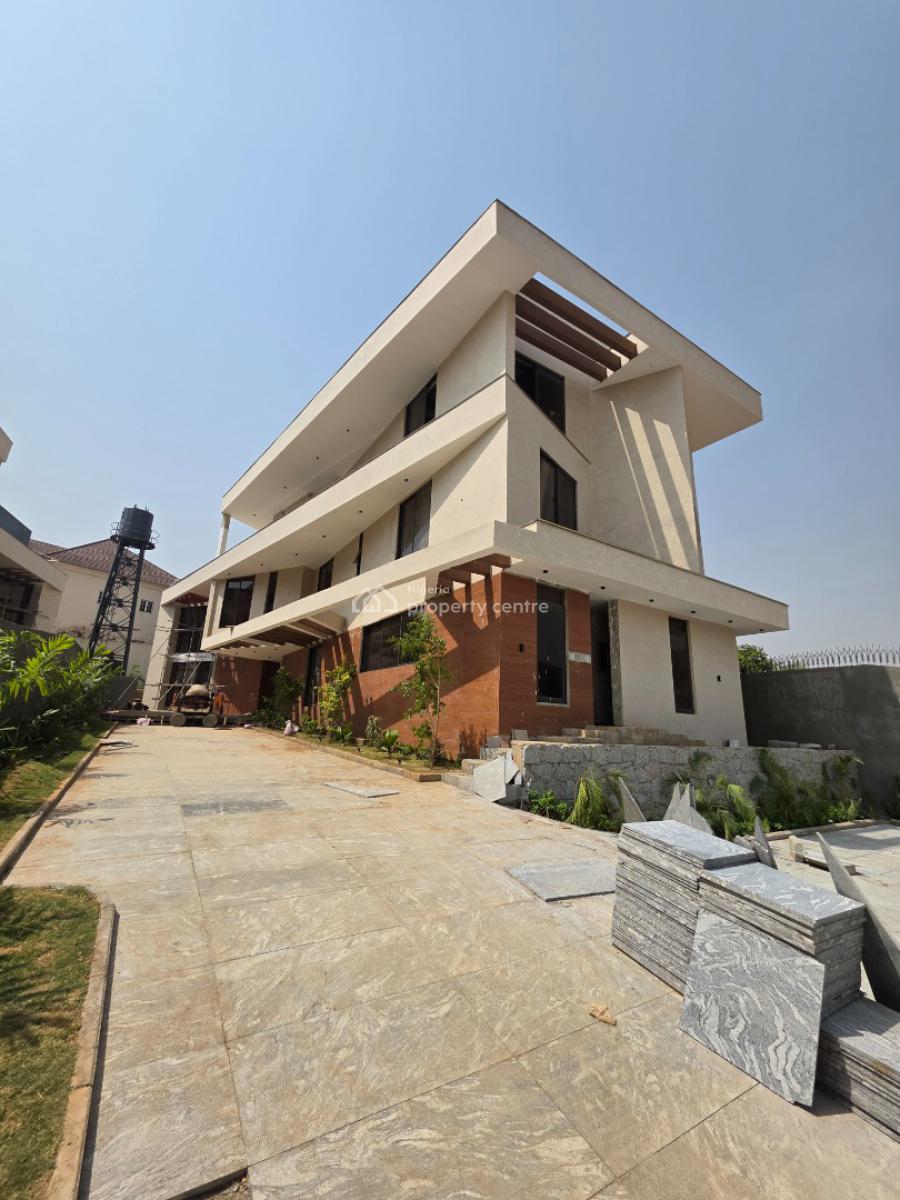 Massive 6 Bedroom Detached Duplex with Elevator ( Semi-finished), Diplomatic Zone, Katampe Extension, Katampe, Abuja, Detached Duplex for Sale
