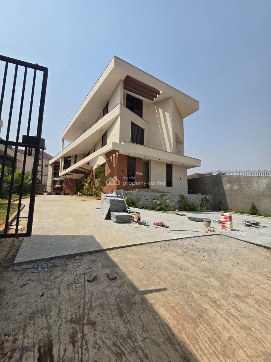 Massive 6 Bedroom Detached Duplex with Elevator ( Semi-finished), Diplomatic Zone, Katampe Extension, Katampe, Abuja, Detached Duplex for Sale