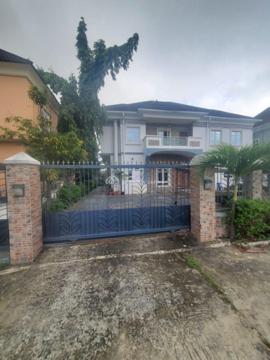 Renovated 5-bedroom Detached Duplex with Bq and Gatehouse, Pinnock Beach Estate Osapa London, Lekki, Lagos, Detached Duplex for Rent