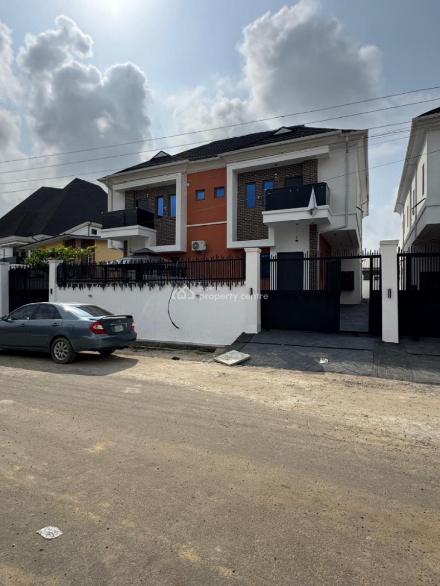 Newly Built 4 Bedroom Semi Detached Duplex with Bq, Surulere, Lagos, Semi-detached Duplex for Sale