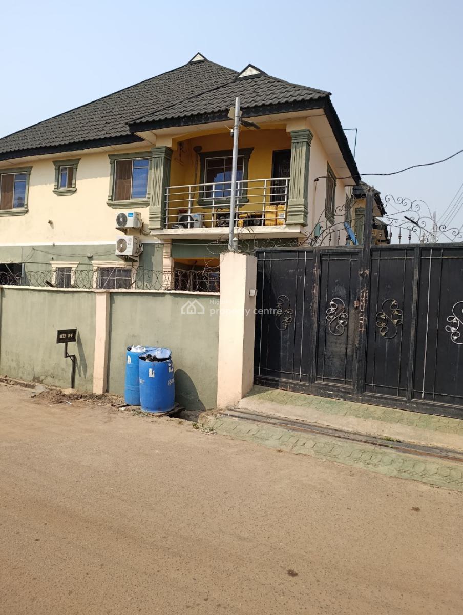 2 Bedroom Flat in a Good Neighborhood Facing Tarred Road, By Airport, Alakia, Ibadan, Oyo, Semi-detached Bungalow for Rent