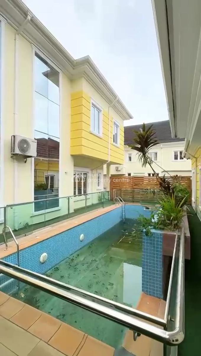 Classic 6 Bedroom Duplex with 3bedroom Flat,pool, Victory Park, Osapa, Lekki, Lagos, Detached Duplex for Sale