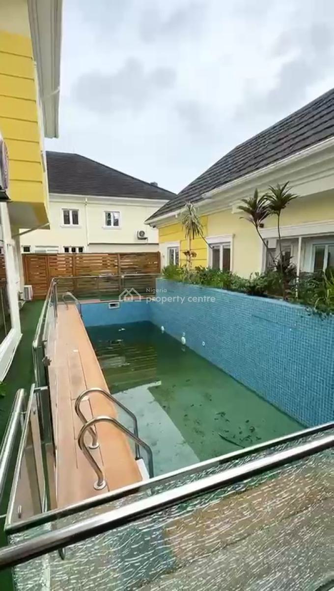 Classic 6 Bedroom Duplex with 3bedroom Flat,pool, Victory Park, Osapa, Lekki, Lagos, Detached Duplex for Sale