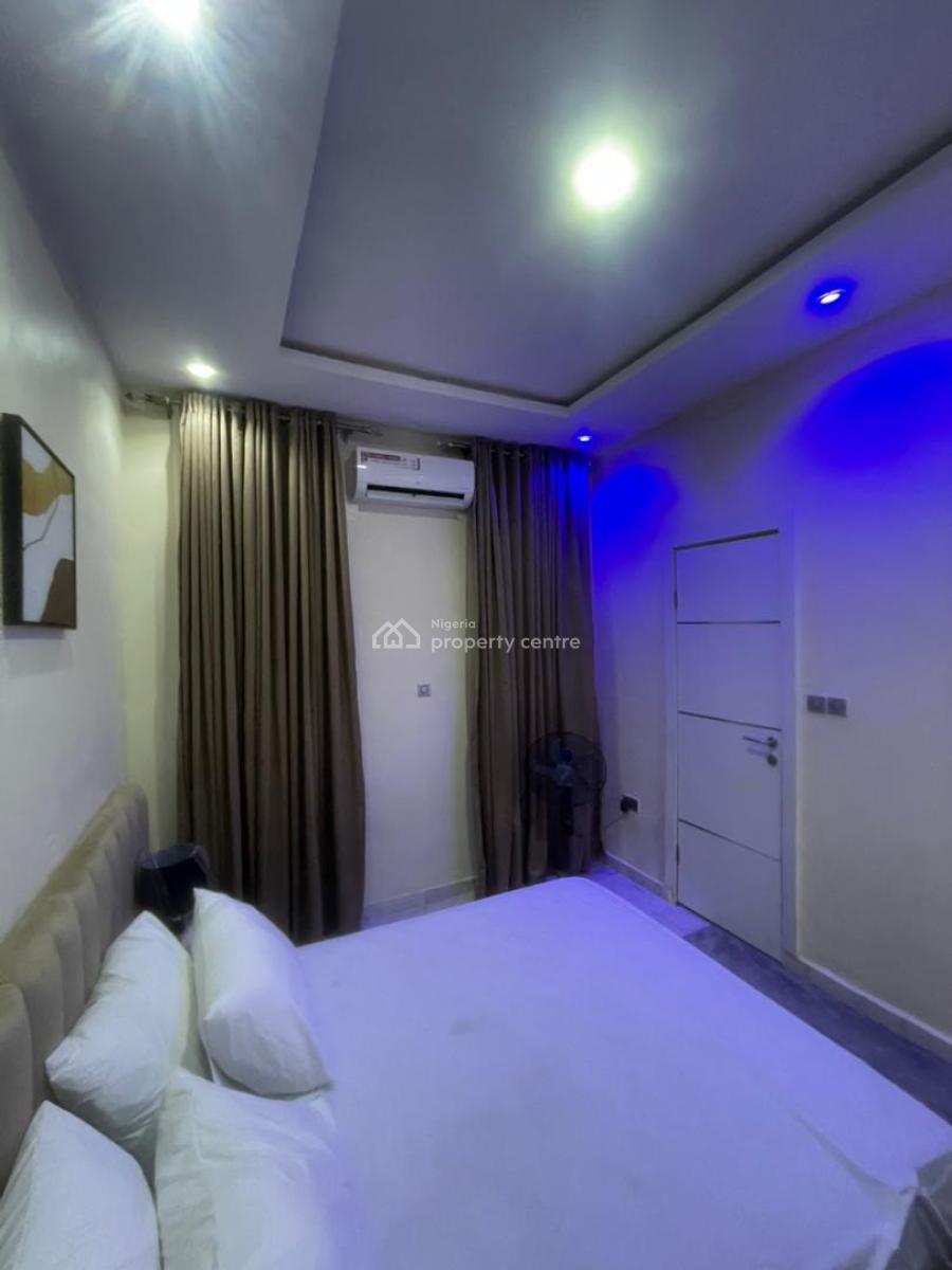 Furnished 2 Bedrooms Terrace Duplex with Bq, Chevron Lekki, Lekki Phase 2, Lekki, Lagos, Terraced Duplex for Rent