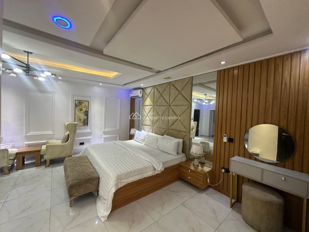 Furnished 2 Bedrooms Terrace Duplex with Bq, Chevron Lekki, Lekki Phase 2, Lekki, Lagos, Terraced Duplex for Rent