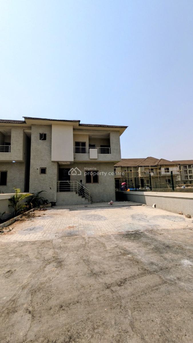 Newly Built 4bedroom Terrace Duplex with Bq (corner Unit), By Nizamiye Hospital, Idu Industrial, Abuja, Terraced Duplex for Sale