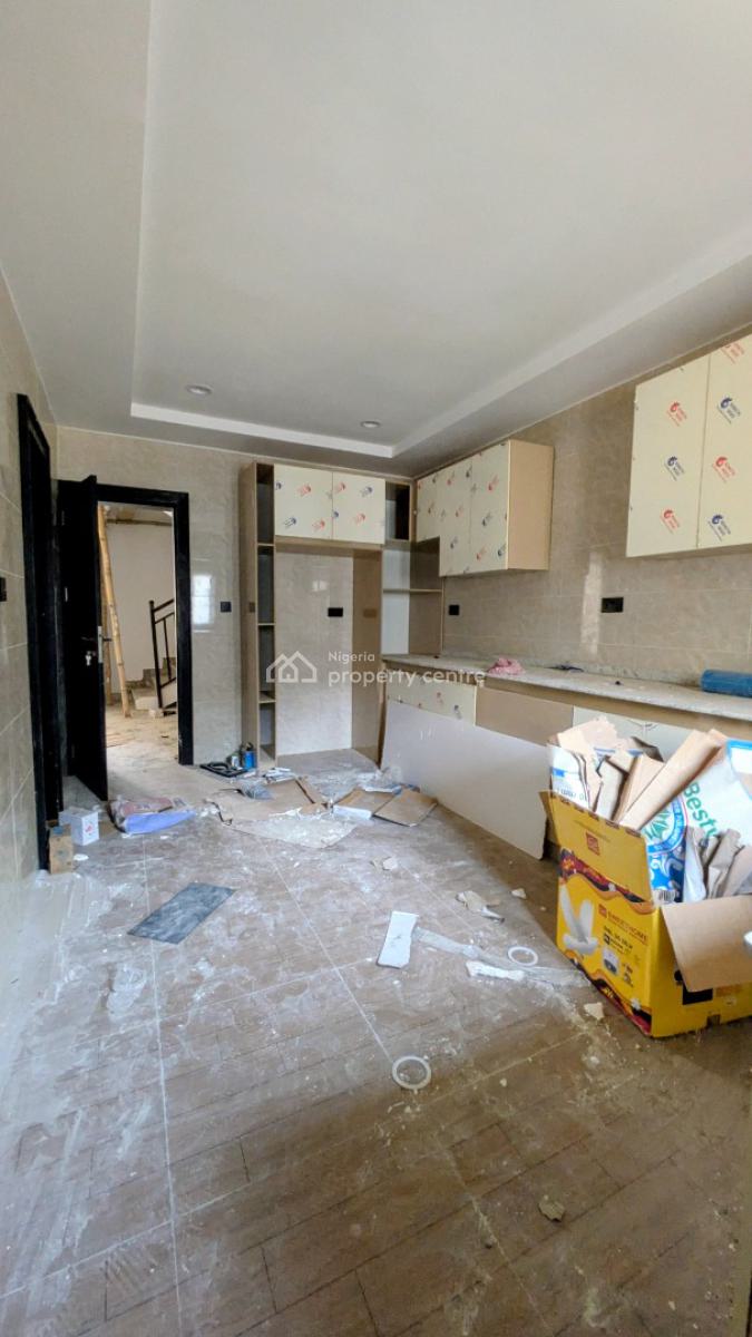 Newly Built 4bedroom Terrace Duplex with Bq (corner Unit), By Nizamiye Hospital, Idu Industrial, Abuja, Terraced Duplex for Sale