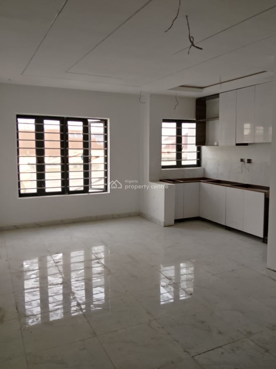 New 2bedroom Apartment with Open Plan Kitchen, Elevator,pool & Gym, Estate Opposite Dominos Pizza with Good Drainage, Agungi, Lekki, Lagos, Flat / Apartment for Sale