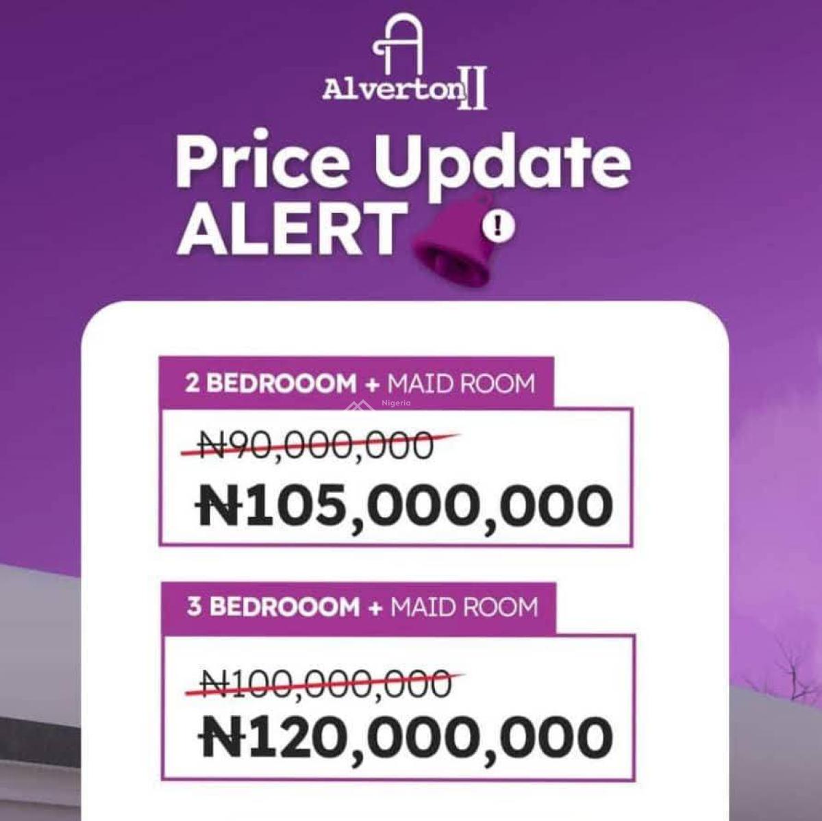 Luxurious 3 Bedroom Duplex in Prime Location, The Alverton 2, Estate Ajayi Apata,, Sangotedo, Ajah, Lagos, Detached Duplex for Sale