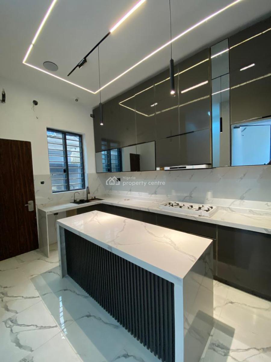 Neatly Built 4 Bedroom Terrace Duplex with Bq -, Osapa, Lekki, Lagos, Terraced Duplex for Sale