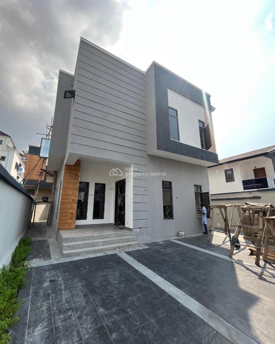 Stunning 5 Bedroom Detached Duplex with Bq, Chevron, Lekki, Lagos, Detached Duplex for Sale