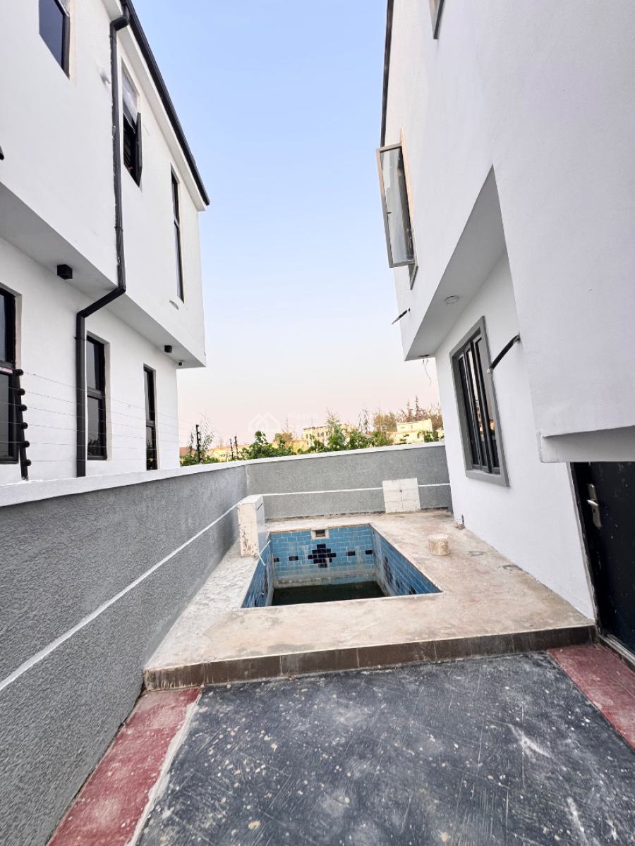 Model Newly Build 4 Bedroom Duplex Fully Detached with Bq with Pool., Orchid Road Lekki Before Round About, Lekki, Lagos, Detached Duplex for Sale