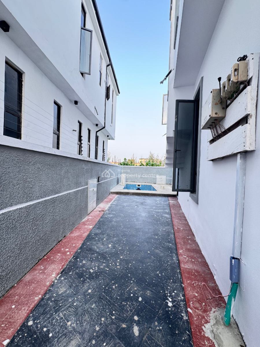 Model Newly Build 4 Bedroom Duplex Fully Detached with Bq with Pool., Orchid Road Lekki Before Round About, Lekki, Lagos, Detached Duplex for Sale