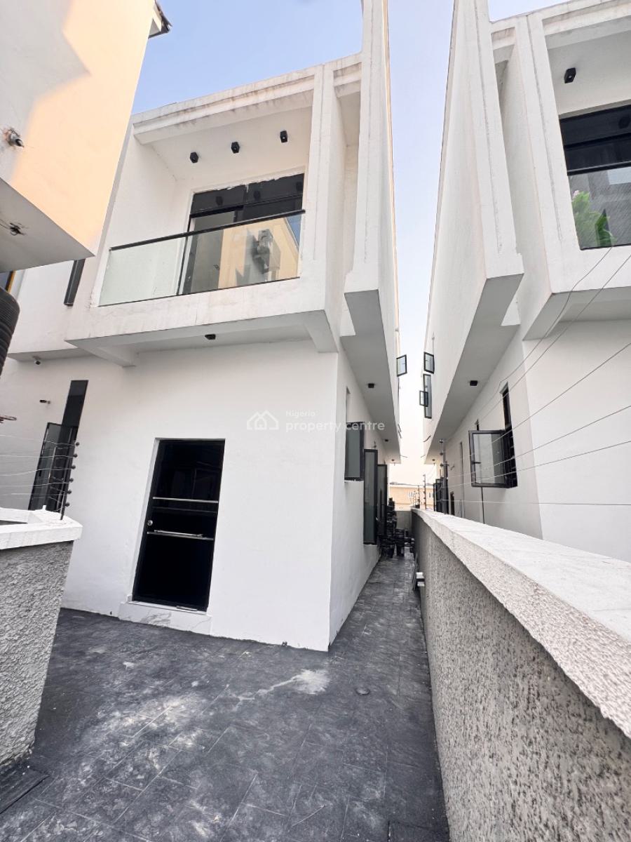 Newly Build Expert Model 4 Bedrom Duplex with Bq , Very Spacious House, Orchid Road Lekki Before Round About in Secure Estate Lovely Ambiance, Lekki, Lagos, Semi-detached Duplex for Sale
