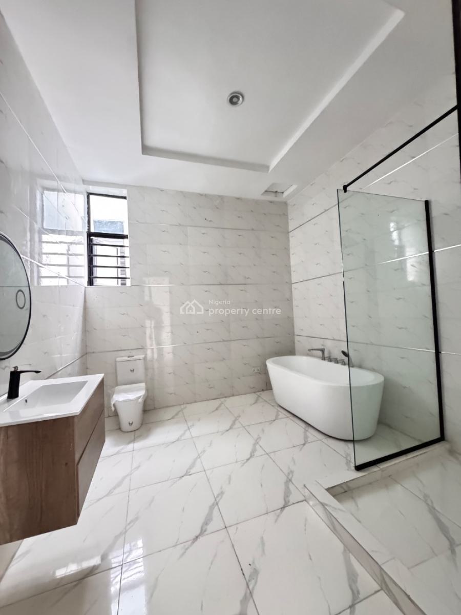 Newly Build Expert Model 4 Bedrom Duplex with Bq , Very Spacious House, Orchid Road Lekki Before Round About in Secure Estate Lovely Ambiance, Lekki, Lagos, Semi-detached Duplex for Sale