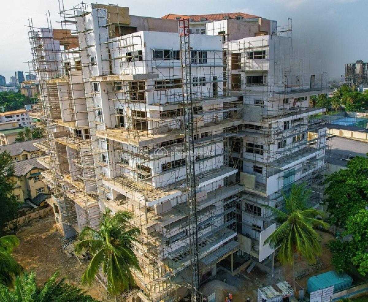 Brand New with Mega Luxury 4 Bedroom Condo on 3 Floors + Bq, Probyn Road, Off Bourdilon Road, Old Ikoyi, Ikoyi, Lagos, House for Sale