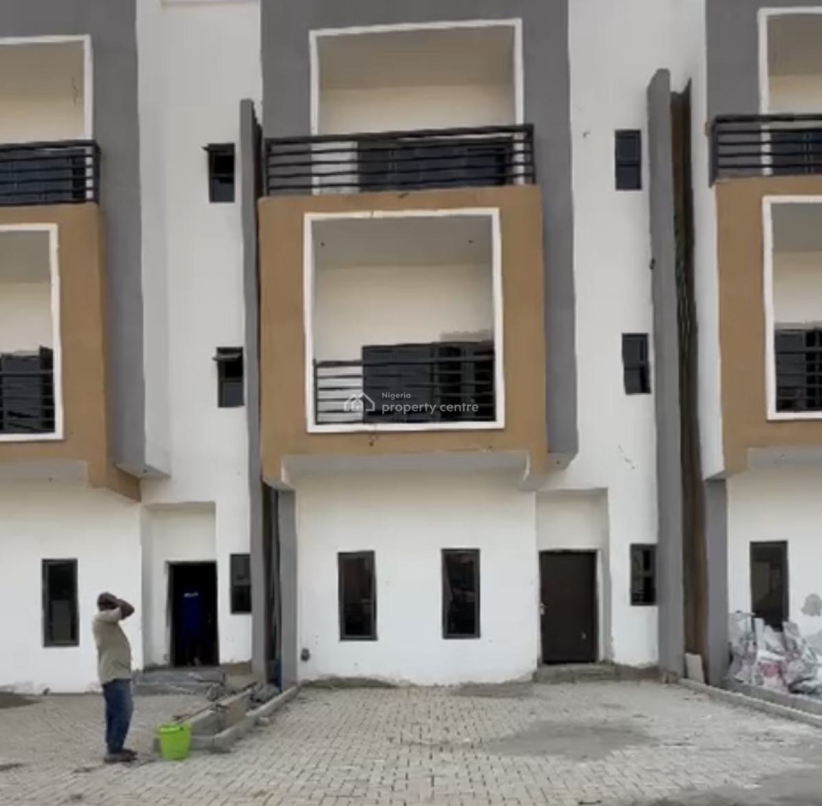 4 Bedrooms Terrace Duplex & Bq, Life Camp, Abuja, Terraced Duplex for Sale