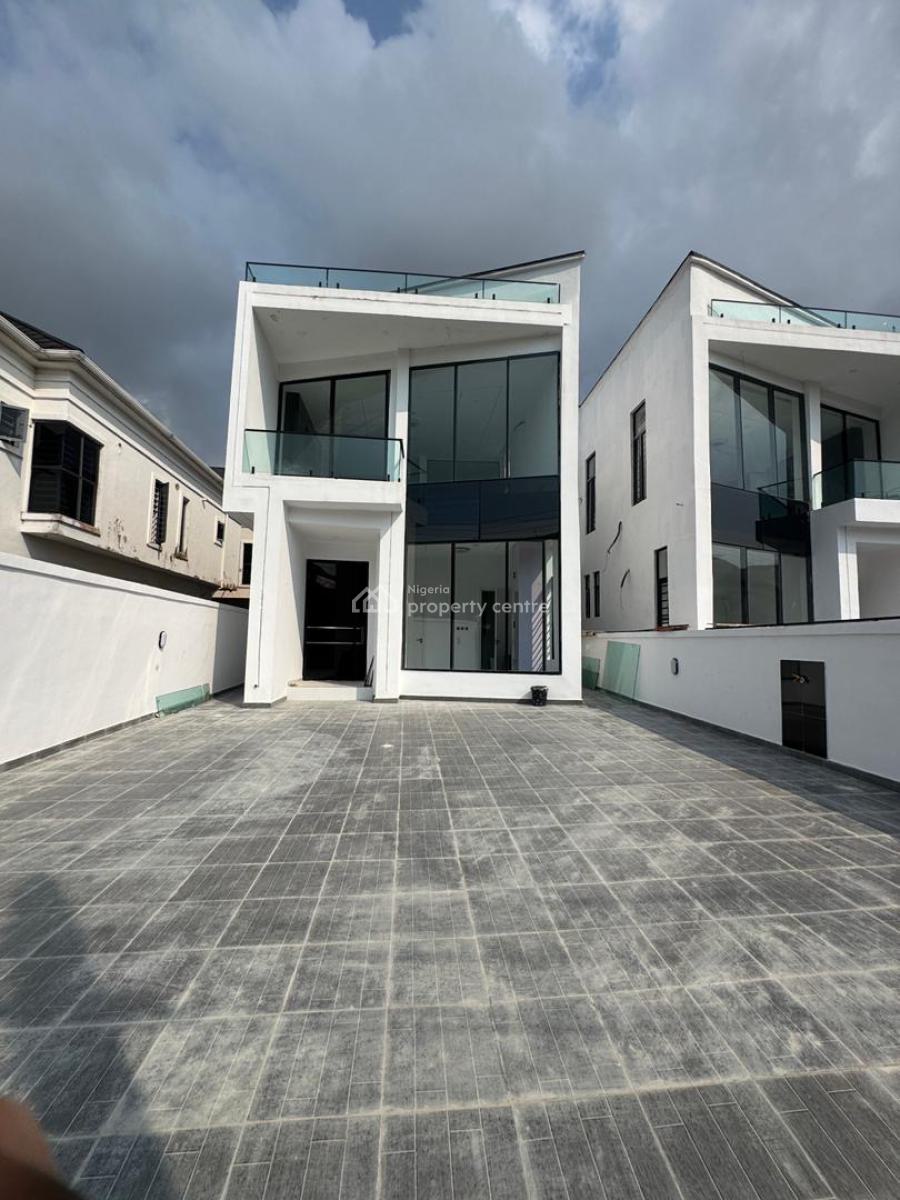 Majestic 5-bedroom Duplex with Swimming Pool in Chevron Lekki, Secured Estate – Enjoy 24/7 Security, Serene Roads, Chevron Lekki, Lekki, Lagos, Detached Duplex for Sale