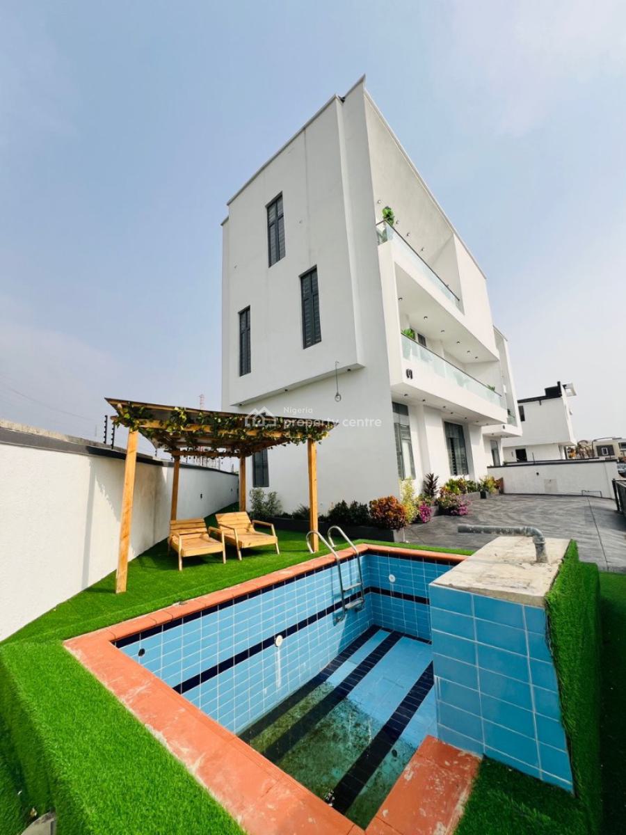 Luxury 5 Bedroom Fully Detached Duplex on Two Floors, Chevron, Lekki, Lagos, Detached Duplex for Sale