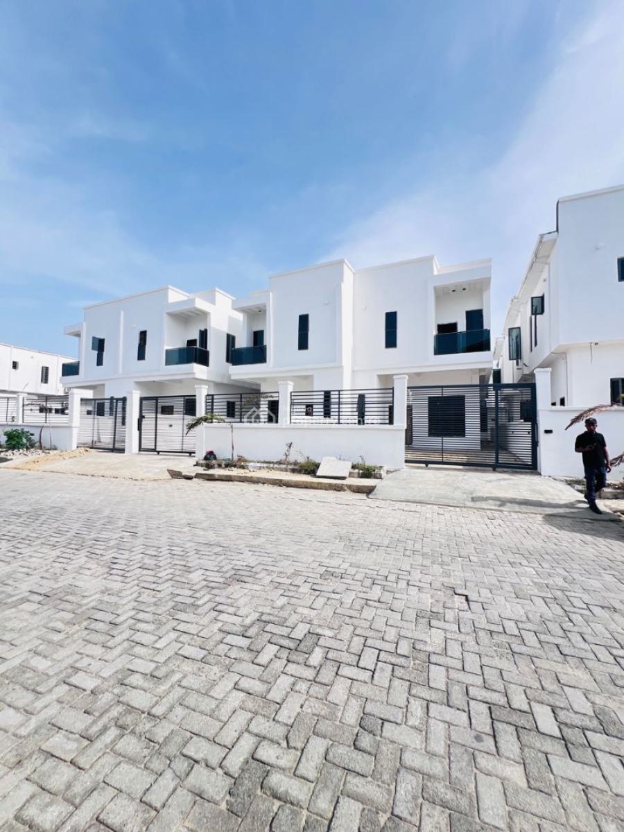 Spacious Sparking 4 Bedrom Duplex with Bq with Pool Gym Children Pg, Orchid Road Lekki Before Road About, Lekki, Lagos, Semi-detached Duplex for Sale