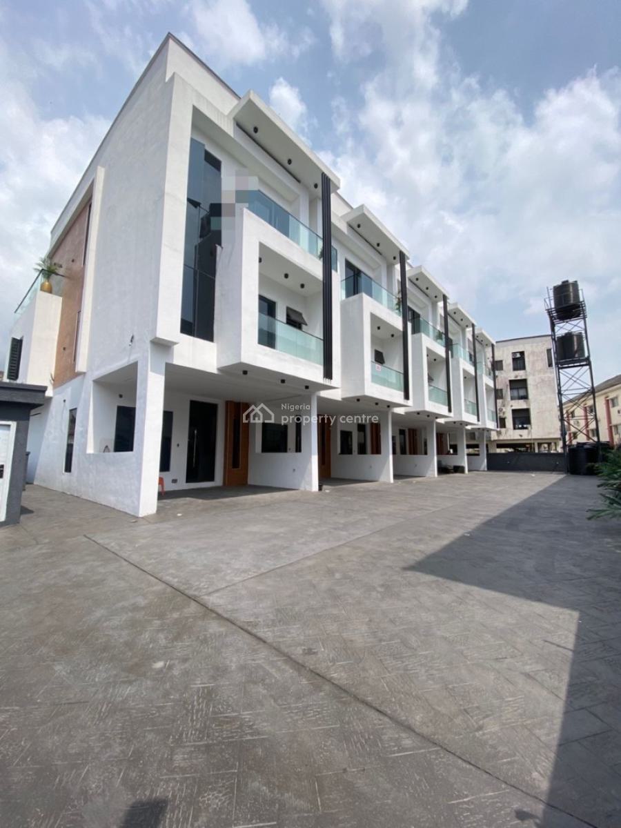 Neatly Built 4 Bedroom Terrace Duplex with Bq, Osapa, Lekki, Lagos, House for Sale