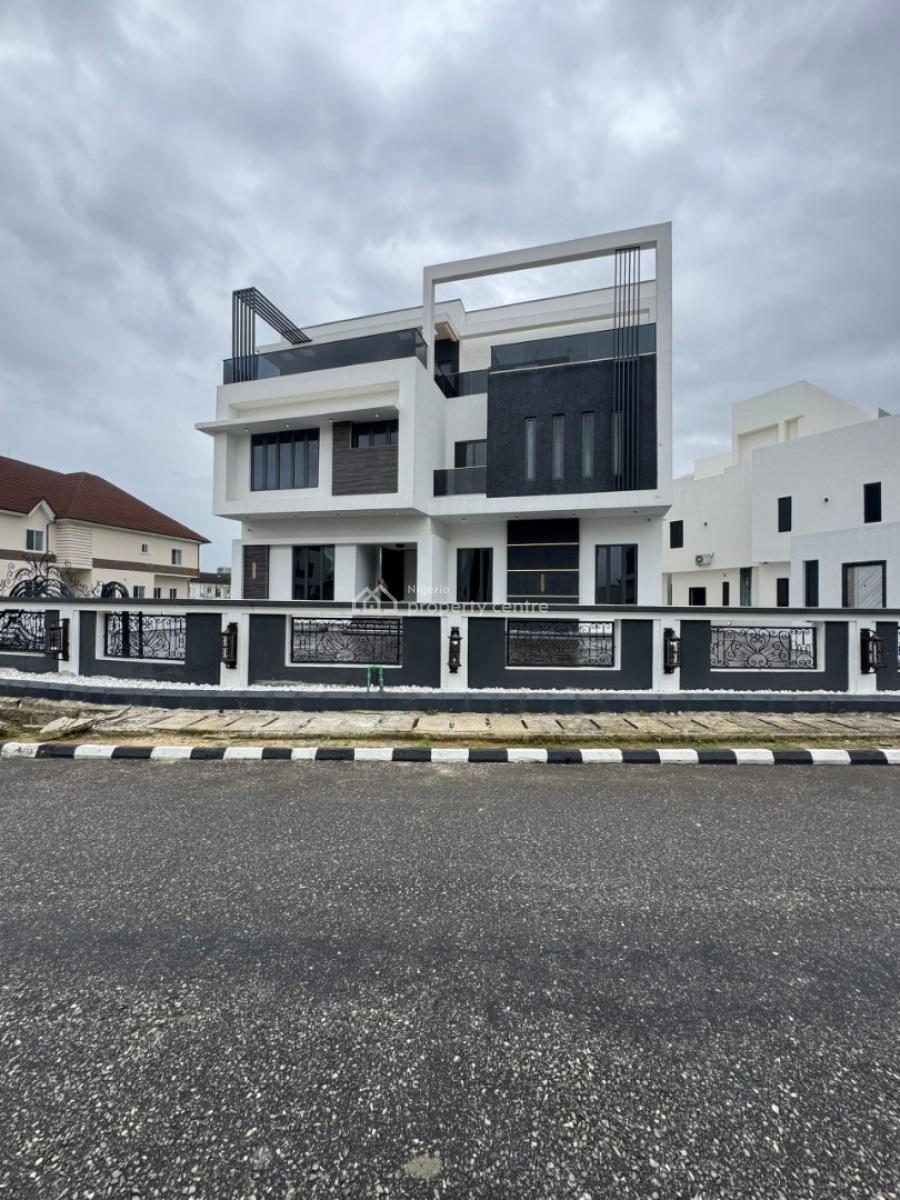 Beautiful 5 Bedroom Detached Duplex with Outdoor L Shaped Pool, Osapa, Lekki, Lagos, Detached Duplex for Sale