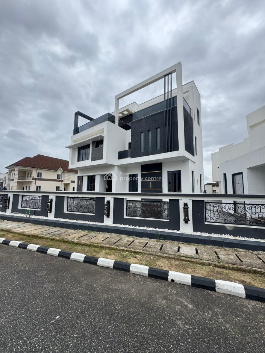 Beautiful 5 Bedroom Detached Duplex with Outdoor L Shaped Pool, Osapa, Lekki, Lagos, Detached Duplex for Sale