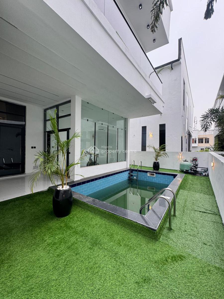 Exquisite 5-bedroom Duplex with Bq, Gym, Cimema, Pool, Chevron Toll Gate, Lekki, Lagos, Detached Duplex for Sale