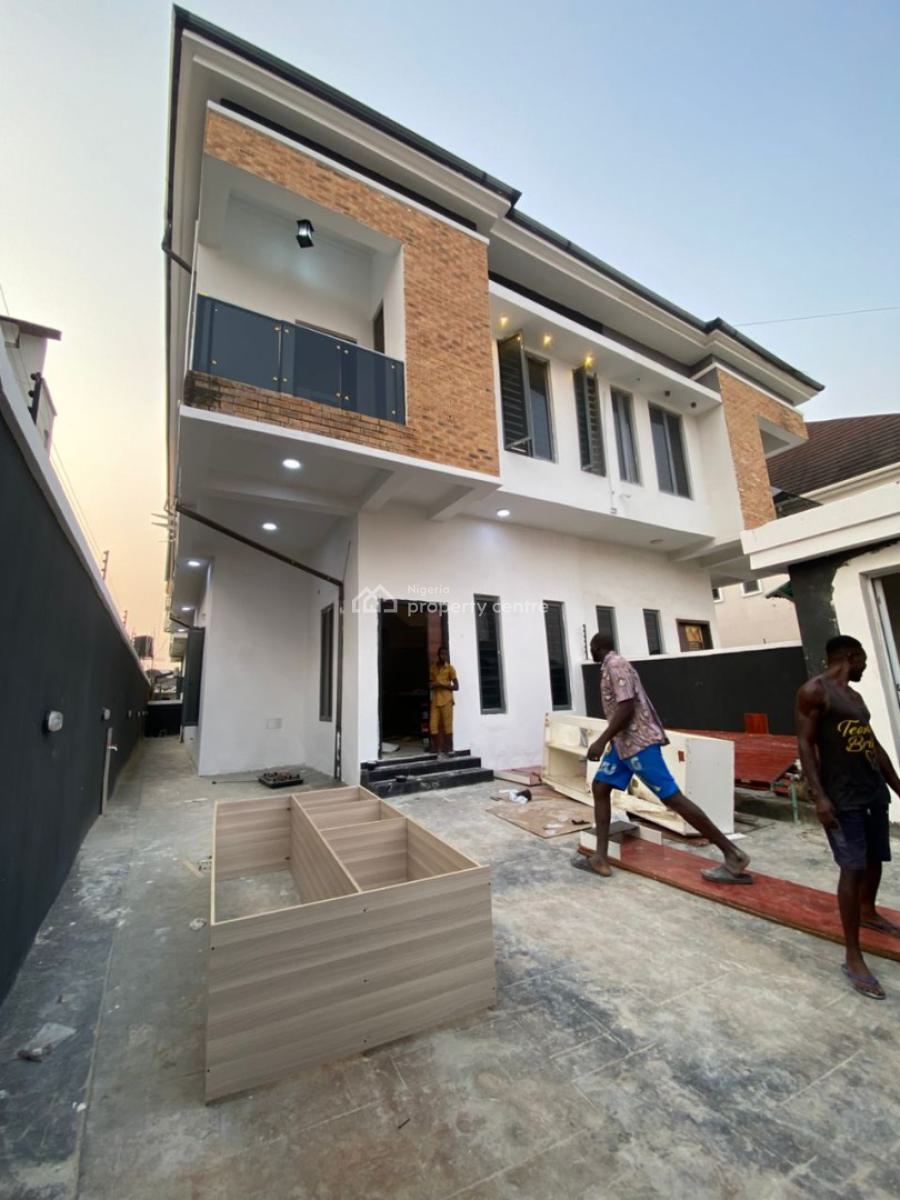 Luxury & Very Spacious 4bedroom Semidetached Duplex with Bq. Ikota Lek, Ikota Lekki, Ikota, Lekki, Lagos, Semi-detached Duplex for Rent