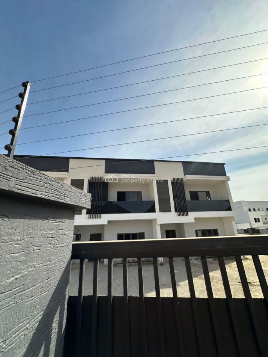 3 Beds Terrace Duplex  1 Room Bq Lifecamp Semifinished, Life Camp, Abuja, Terraced Duplex for Sale