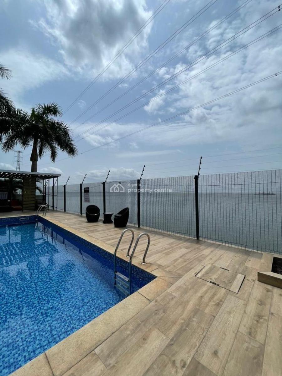 Luxury Spacious 3 Bed Waterfront Apartment with Bq, Pool, Equipped Gym, Banana Island, Ikoyi, Lagos, Flat / Apartment for Sale
