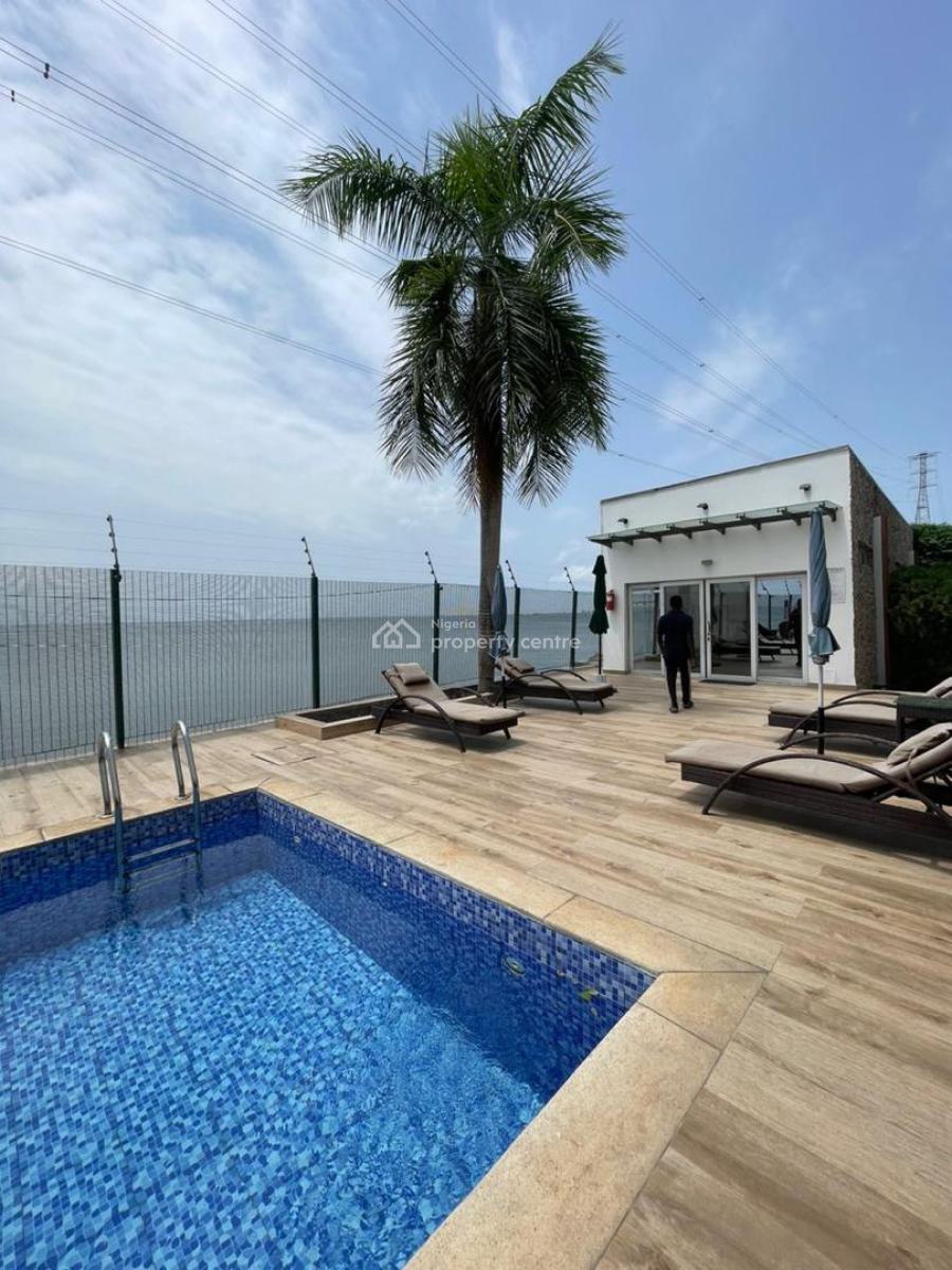 Luxury Spacious 3 Bed Waterfront Apartment with Bq, Pool, Equipped Gym, Banana Island, Ikoyi, Lagos, Flat / Apartment for Sale