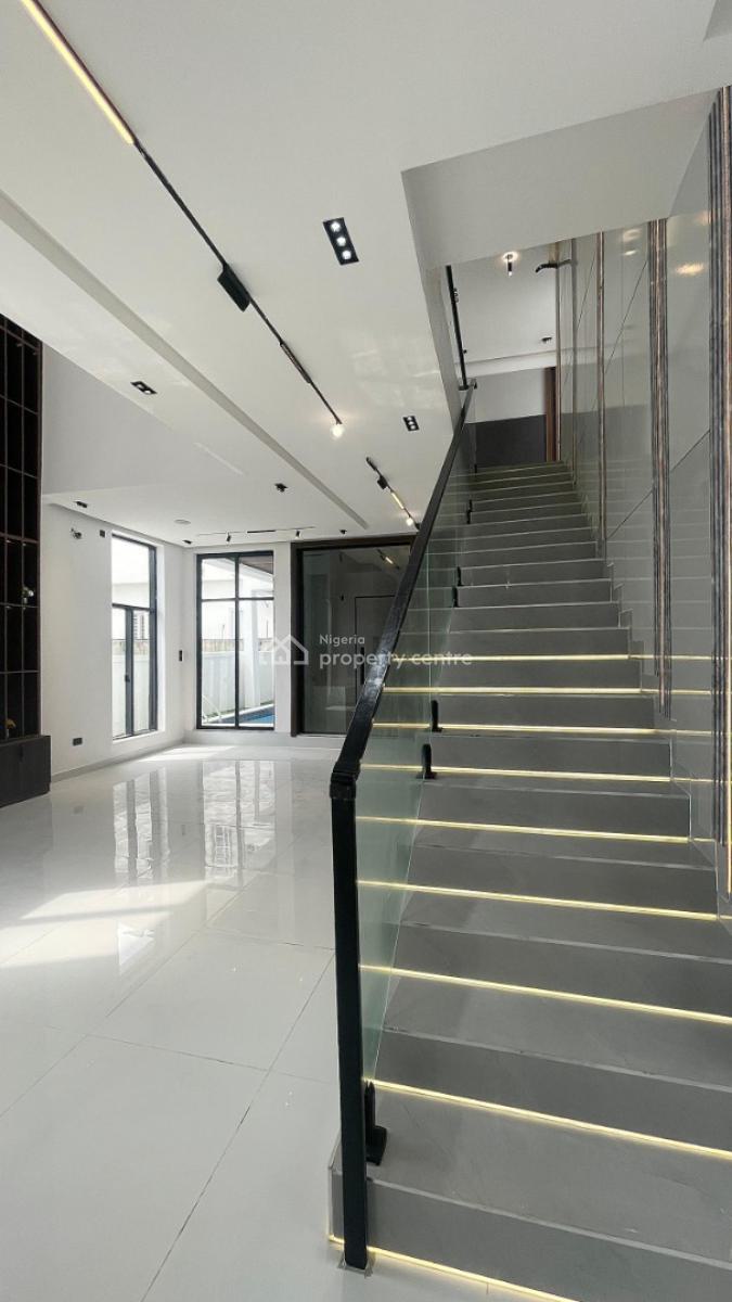5 Bedrooms Fully Detached Duplex with Swimming Pool, Chevron, Lekki, Lagos, Detached Duplex for Sale