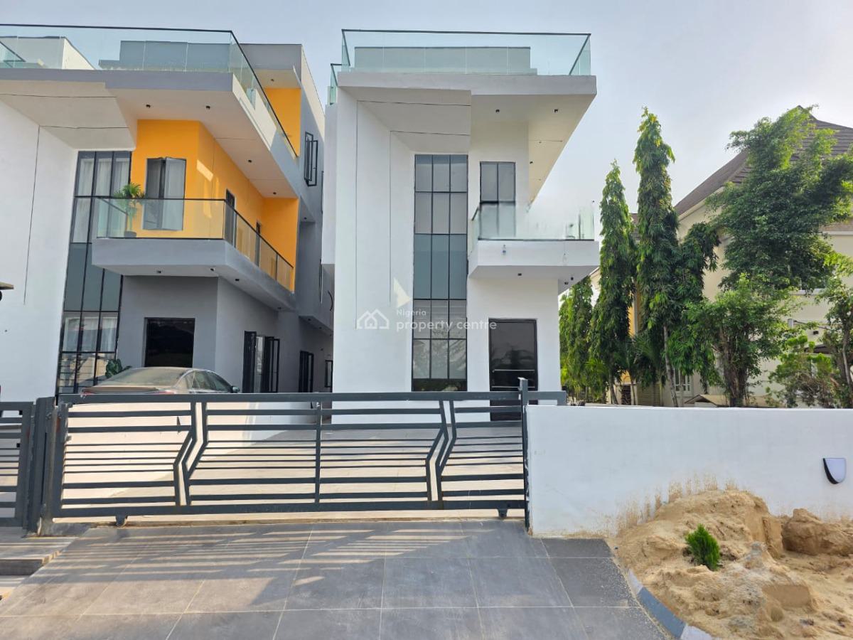 Luxury Fully Automated 6 Bedrooms Fully Detached Duplex, Chevron Tollgate, Lekki, Lagos, Detached Duplex for Sale