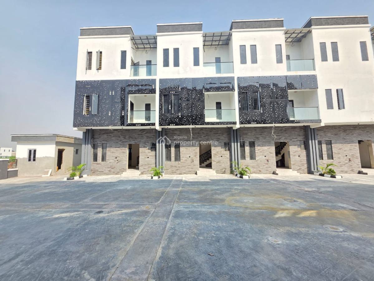 Amazingly Finished 4 Bedrooms Terraced Duplex, Chevron Tollgate, Orchid Road, Lekki, Lagos, Terraced Duplex for Sale