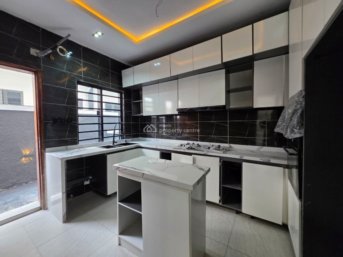 4 Bedroom Semi Detached Duplex with Bq, Chevron Tollgate, Lekki, Lagos, Semi-detached Duplex for Sale