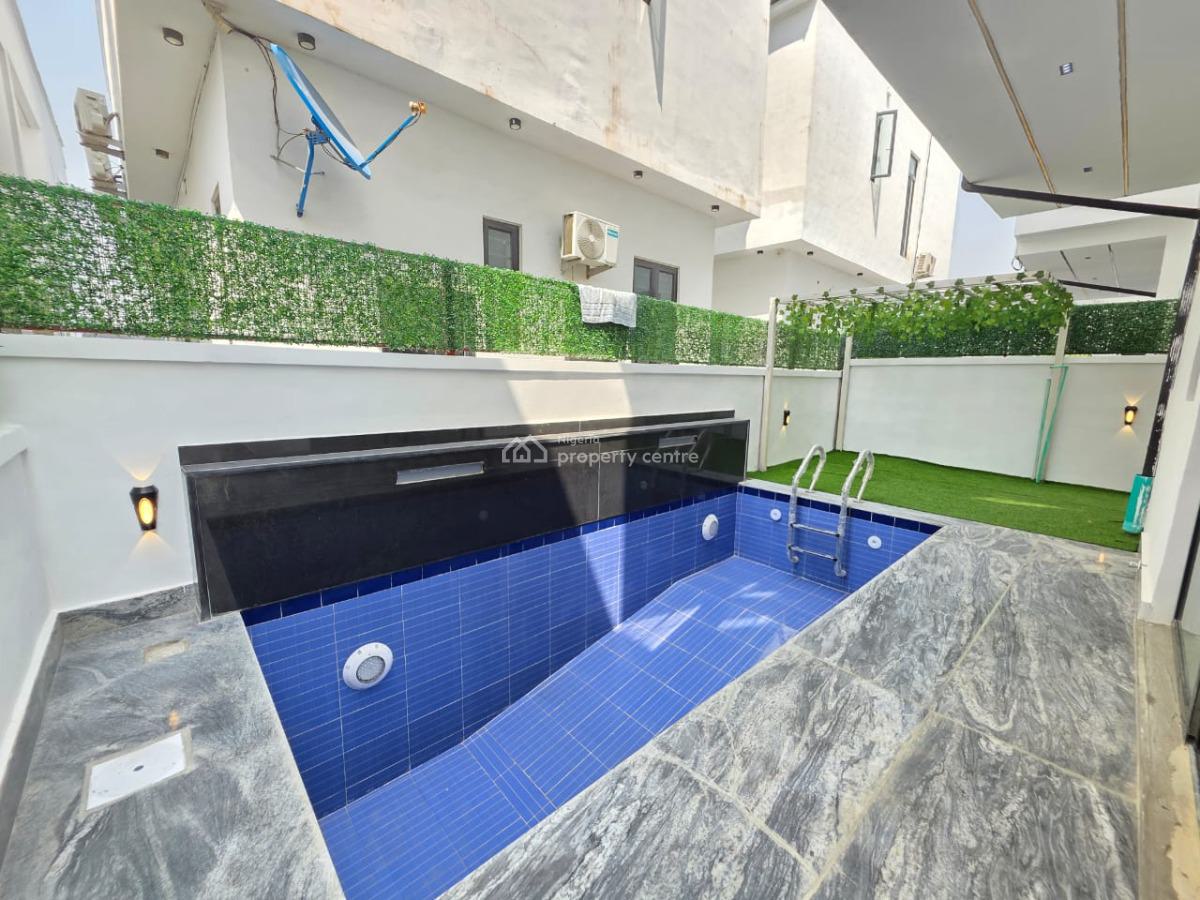 5 Bedroom Fully Detached Duplex with Swimming Pool, Chevron Tollgate Orchid Road, Lekki, Lagos, Detached Duplex for Sale